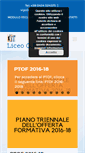 Mobile Screenshot of liceobrocchi.vi.it
